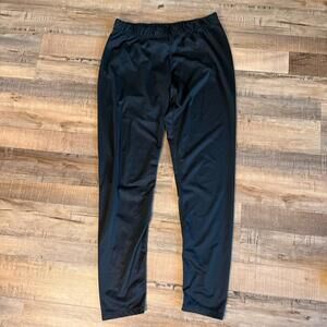 Marmot Women's Black Polyester Pants Elastic Waist 29" Inseam XL base layer snow